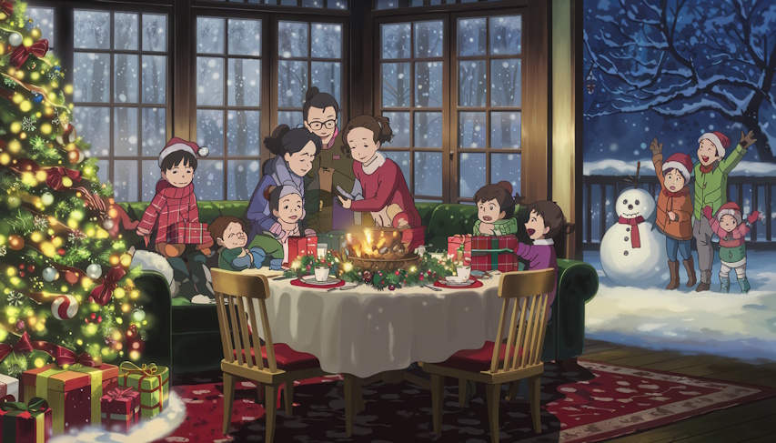 A Cozy Christmas Family&nbsp;Celebration