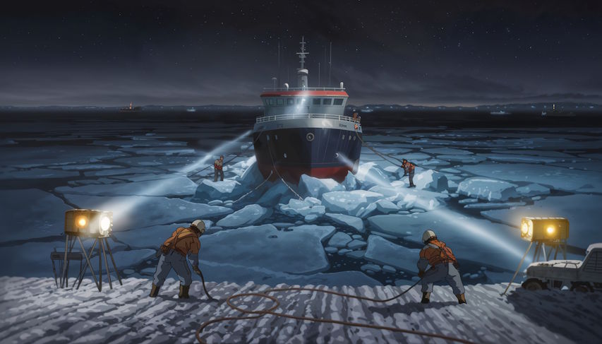 Frozen Seas: The Rescue Struggle in the Icy&nbsp;Night