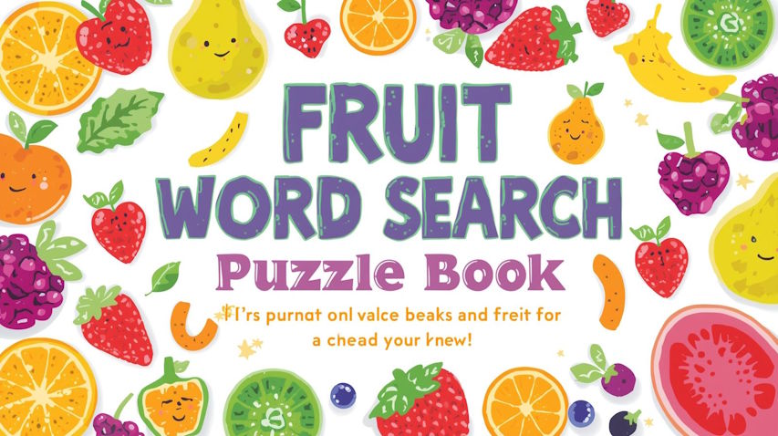Fruits (Wordsearch)